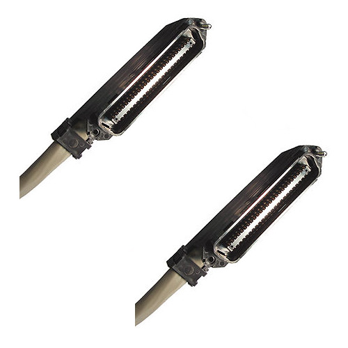 25 Pair CAT3 Shielded PVC Riser Rated Male to Male Connectorized Cable