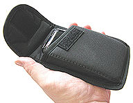 Cellular, Smartphone, BLuetooth Headset and Cordless Phone Pouches with a Police Style Clip from sandman.com