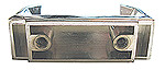Chome Handset Hanger - screws go in from rear of panel