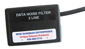 Modular 2 Line Data Noise Filter