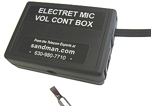 Electret Mic Volume Control Box