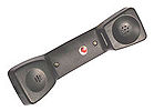 Round Push-to-Talk or PTM button