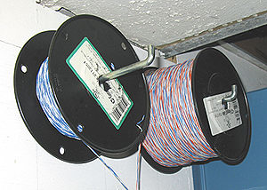 Jumper / Cross Connect Wire Holder
