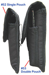 phone pouch cordura double phones pouches belt clip