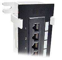 Punch down 25 pair patch panel