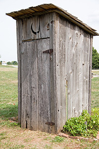 Springfield MO outhouse, still standing from the 1900's!