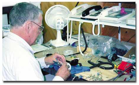 We manufacture and test your handset to order right in our shop, and usually ship the same day you call!