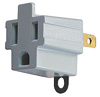 3 Prong to 2 Prong Adapter for checking to see if things work better with no ground?