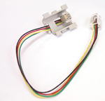Click to View Larger Image of a 523 (Sliding) Plug to Modular Dialer Adapter