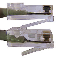 Ethernet Data Cords are wired so the ends are Straight Through