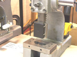 Click to see a bigger picture of an S-6 Box Punch, with the box loaded