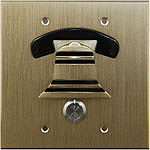Brass Flush Mount Door Box