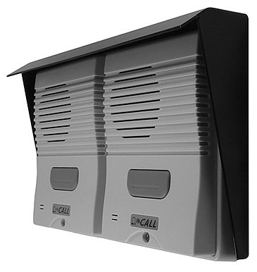 Black Double Metal Door Box Awning