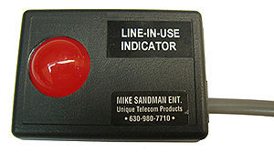 Large LED In-Series In-Use Indicator