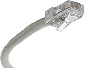 Silver Satin Modular Line Cord