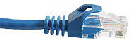 25' Blue CAT6 Patch Cord with Easy Press Clip™