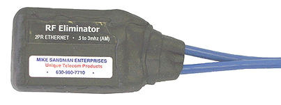 Click to see bigger picture of the Connector Sealer on an RF Filter