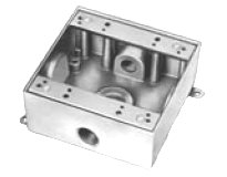 Double Gang Surface Mount Outdoor Box