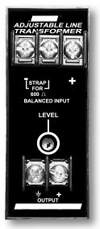 Audio Line Transformer with Volume Control