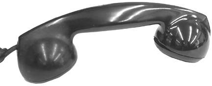 Example of Buffing a Handset - the right side has already been polished