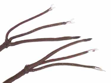 Cloth 2 Conductor Receiver Cord