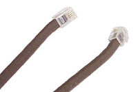 Cloth Modular Handset Cord