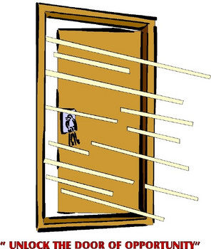 Unlock the Door of Opportunity by reading The Entrepreneurs Handbook