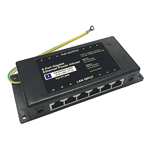 6 Port Gigabit Over Ethernet (PoE) Infuser