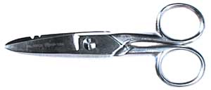 Telephone Man's Scissors with Stripping Notches
