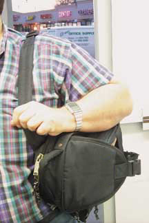 Secret BackPack Tool Case Over Shoulder
