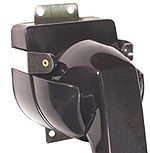 Cup Style Hookswitch with Hold-Down Clip for Moving Vehicles