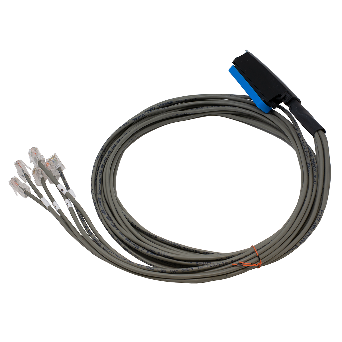 QWIK 6' 6x8 WECO Cable with Male Amp