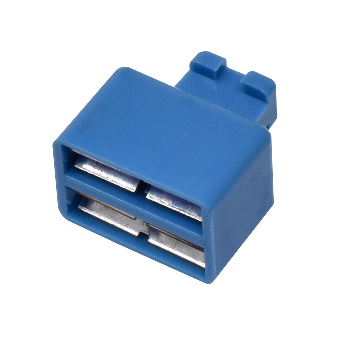 1 Pair Blue 66 Block Bridging Clip (Top View)