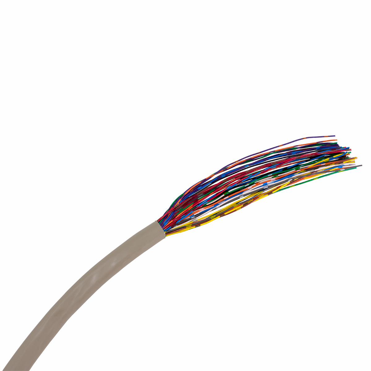 Bulk Cut 25 Pair CAT3 PVC Cable (1 foot)