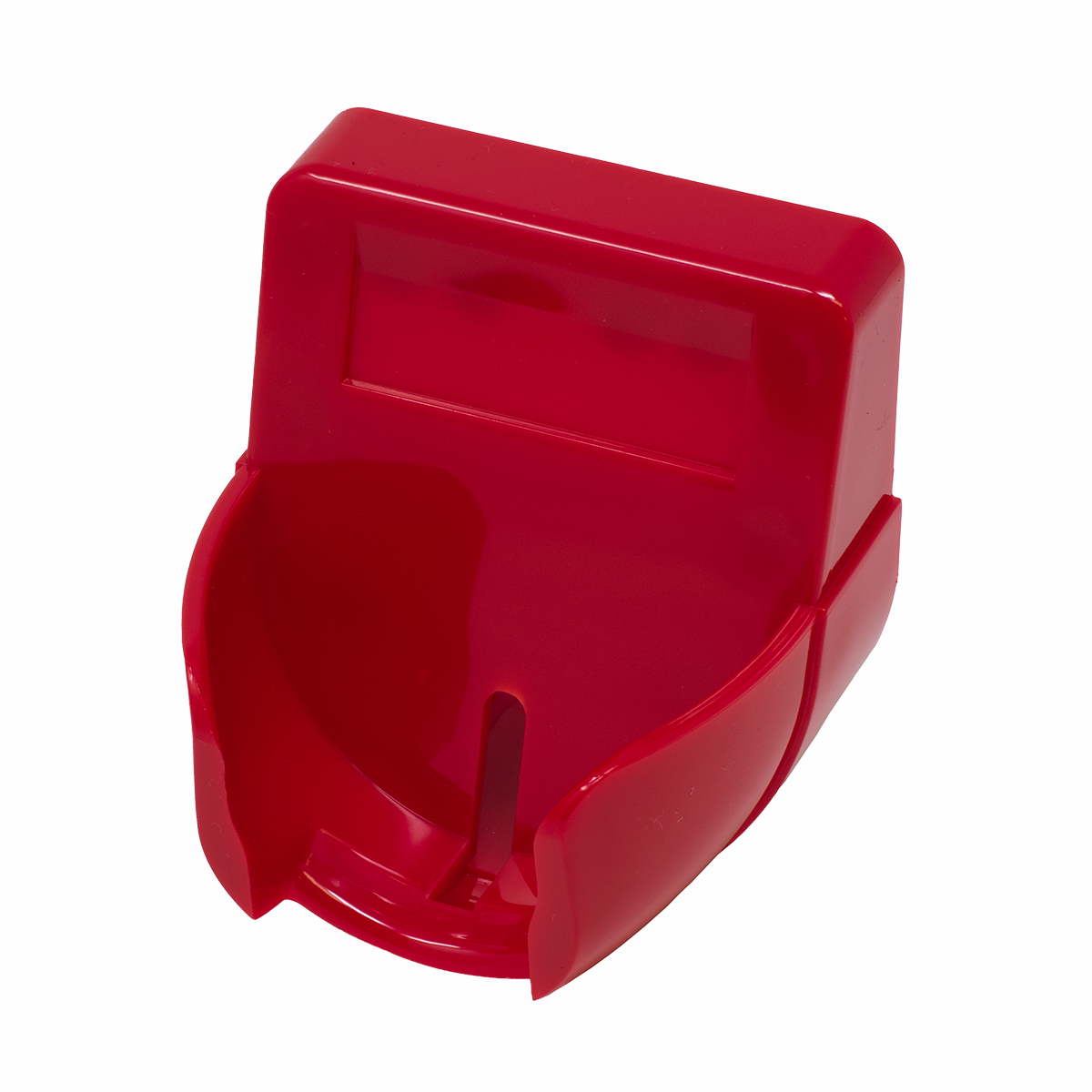 Red Plastic Cup Hanger (Front View)