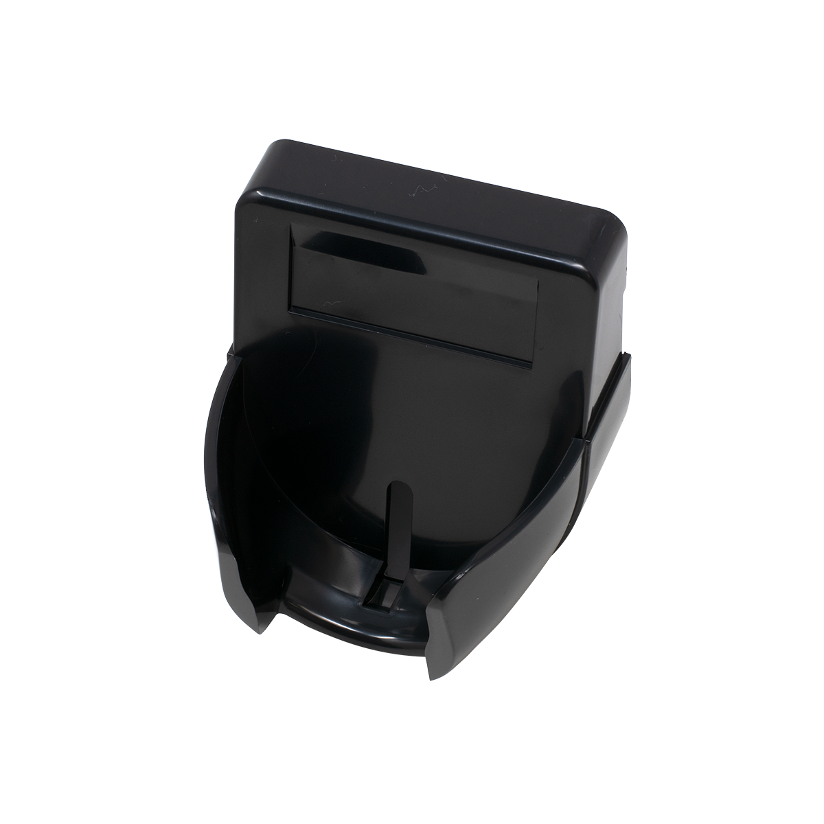 Black Plastic Cup Hanger (Front View)