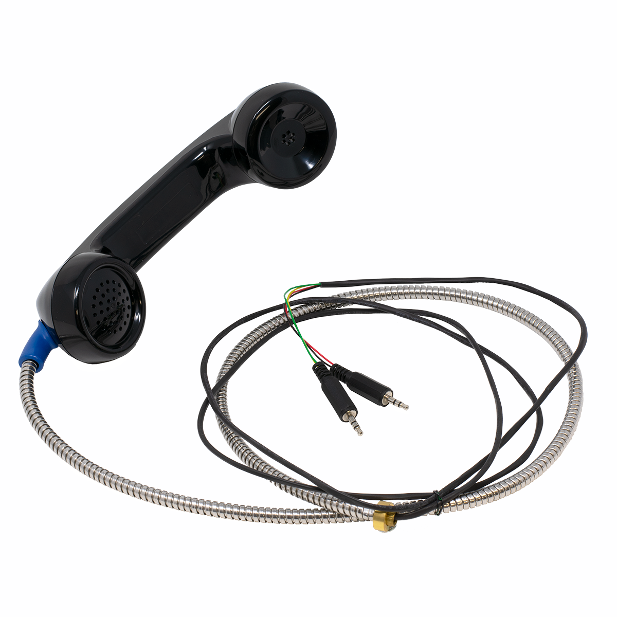 Lexan PC Handset with Armored Cord
