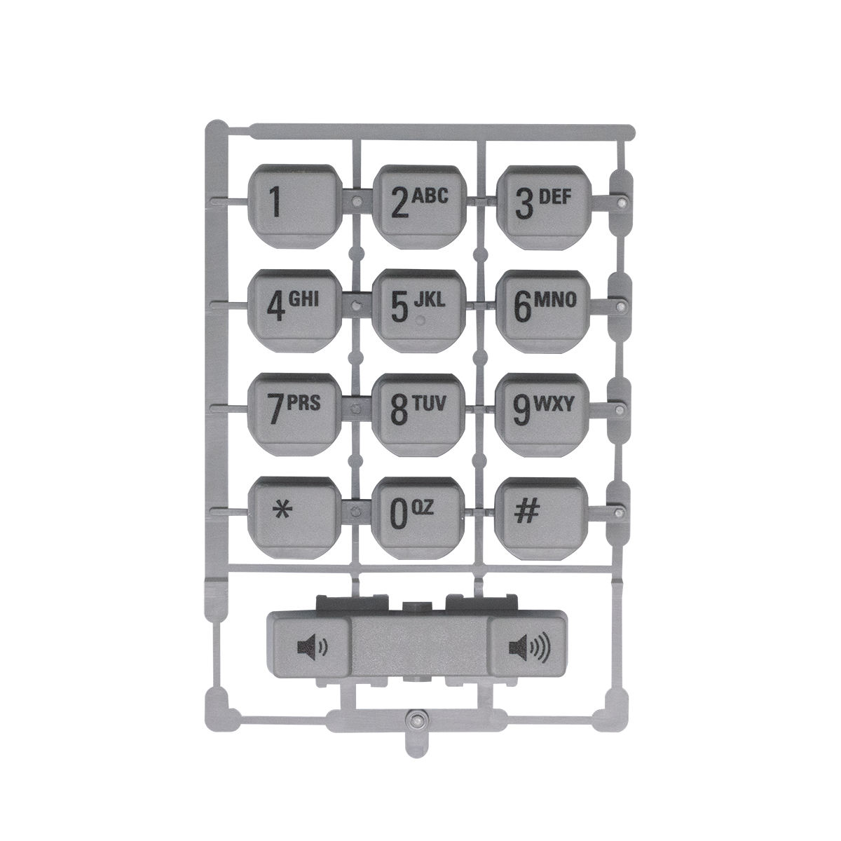 NORTEL, M7XXX, DIAL PAD;, WITH VOLUME BAR