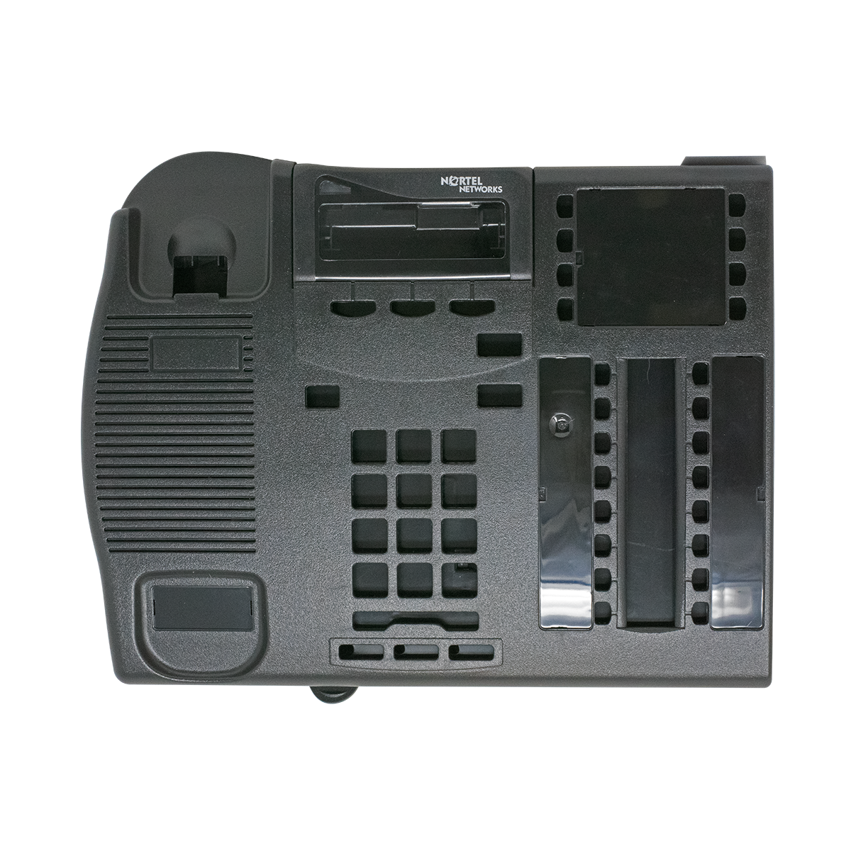 NORTEL, T7316E, CHARCOAL;, TOP,BTM,STND,LCD CASE