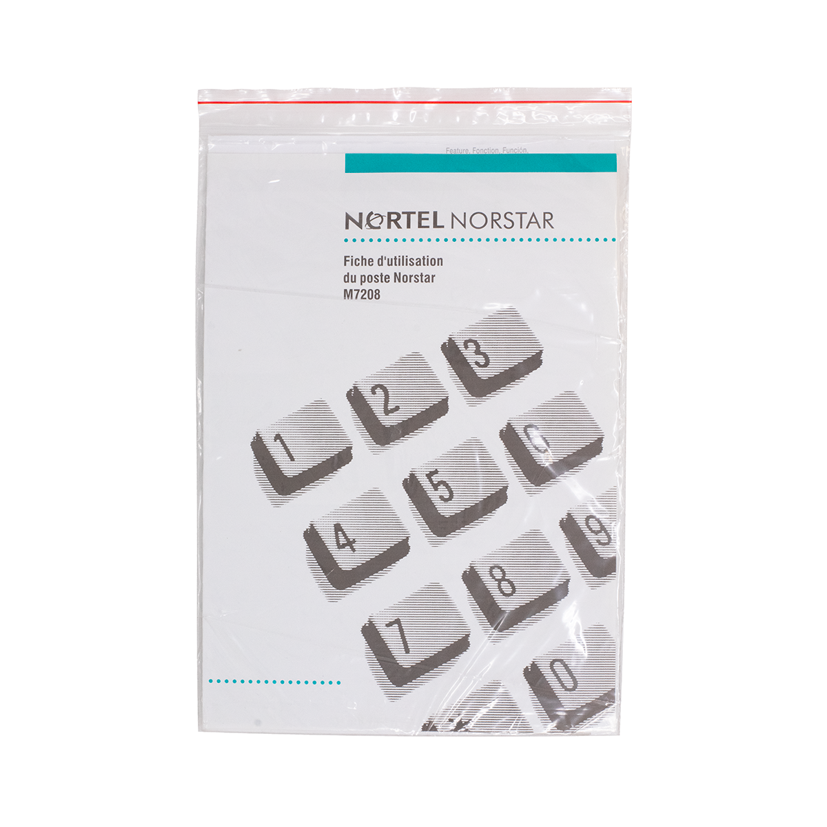 NORTEL, M7208 SPECIFIC,FRENCH