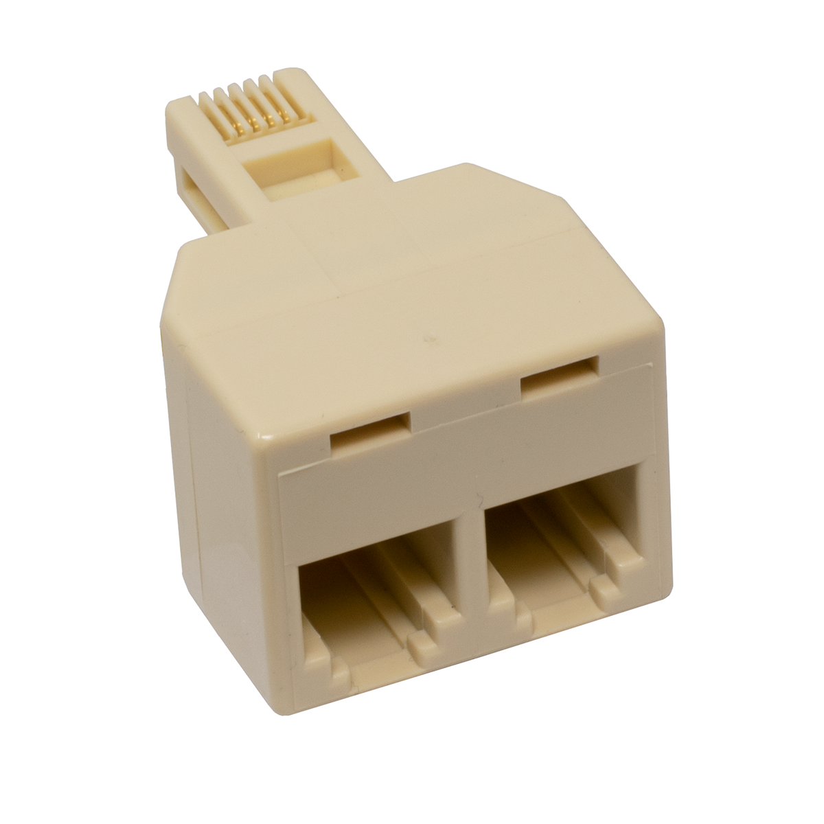 4 Pin Modular Y Adapter (Jack View)