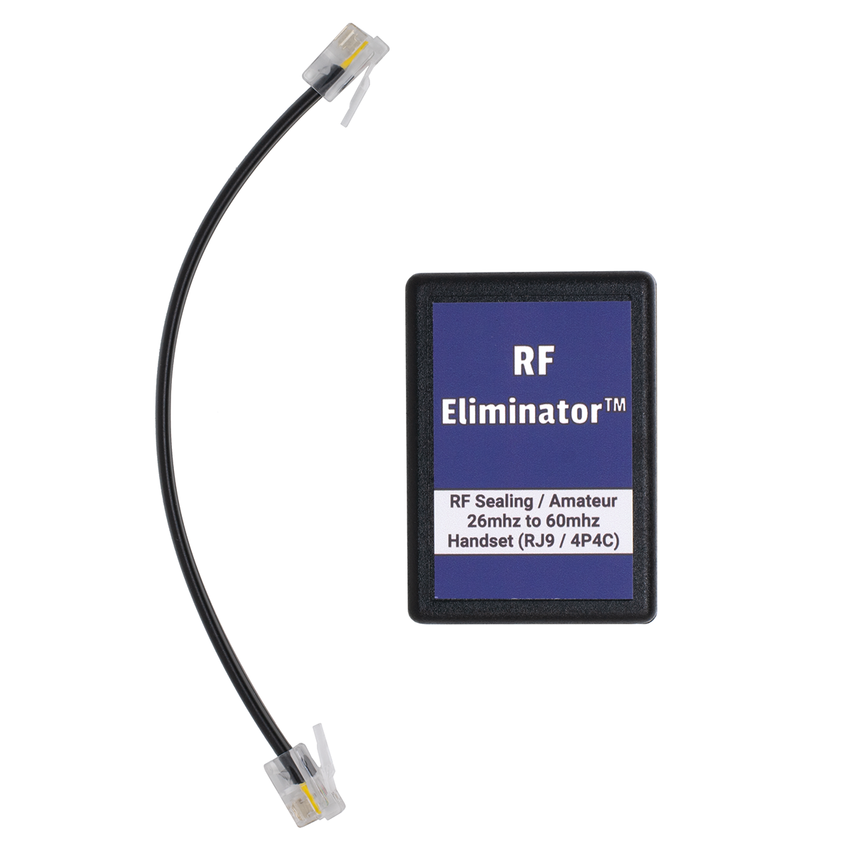 RF Eliminator - Handset - Sealing (Top View)