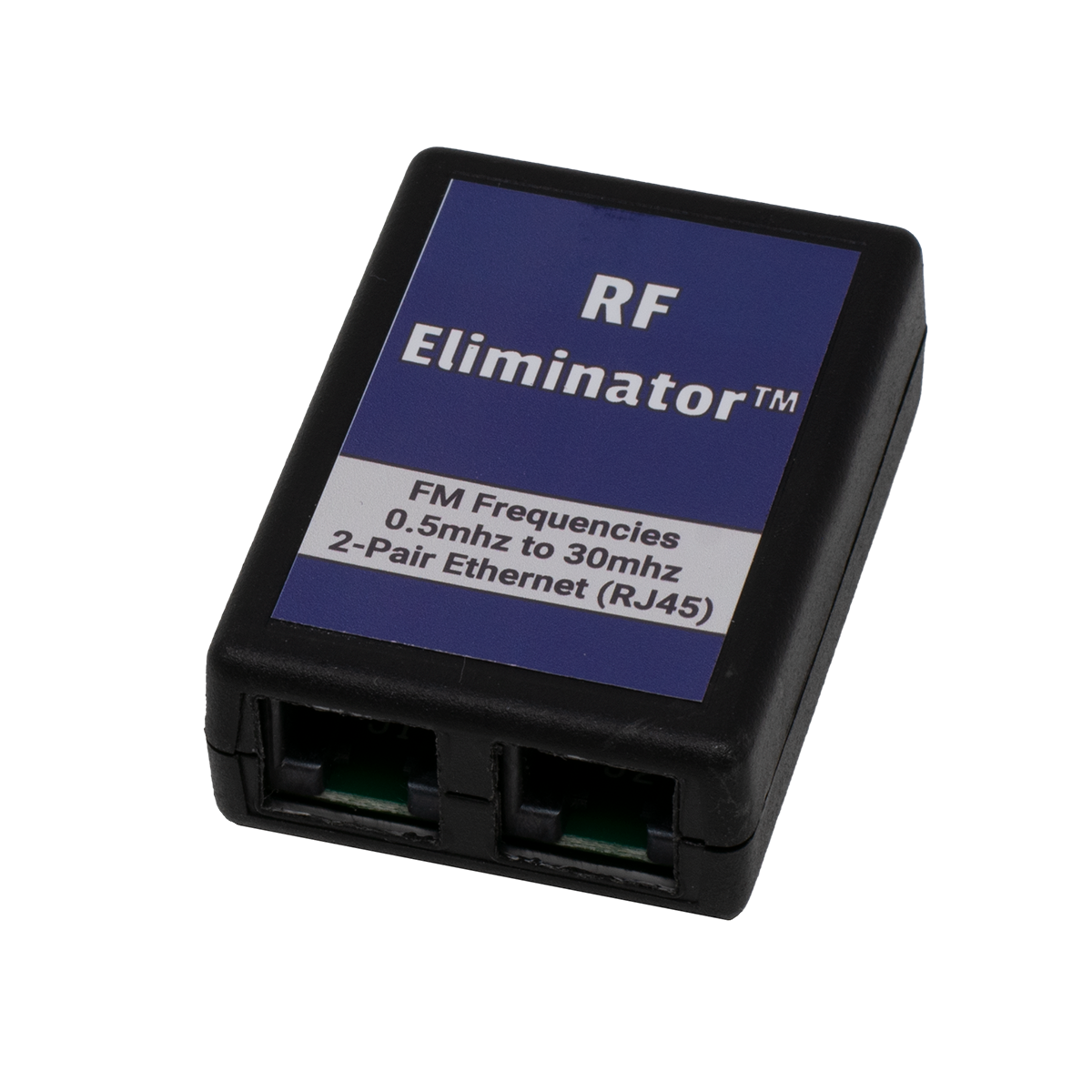 RF Eliminator - 2 Pair Ethernet - FM (Side View)