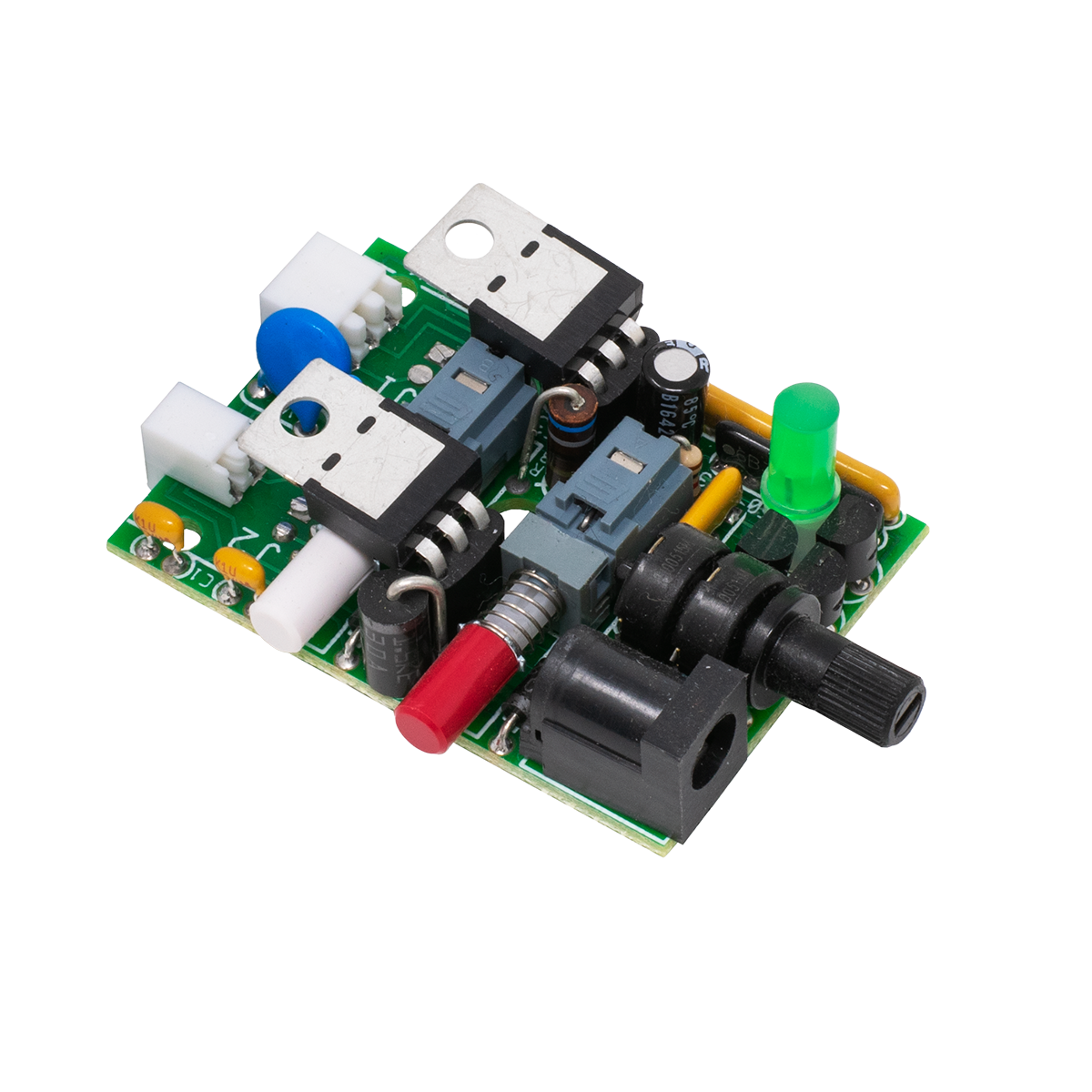 Loop Current Booster Line Card for 25 Line Chassis (Side view)