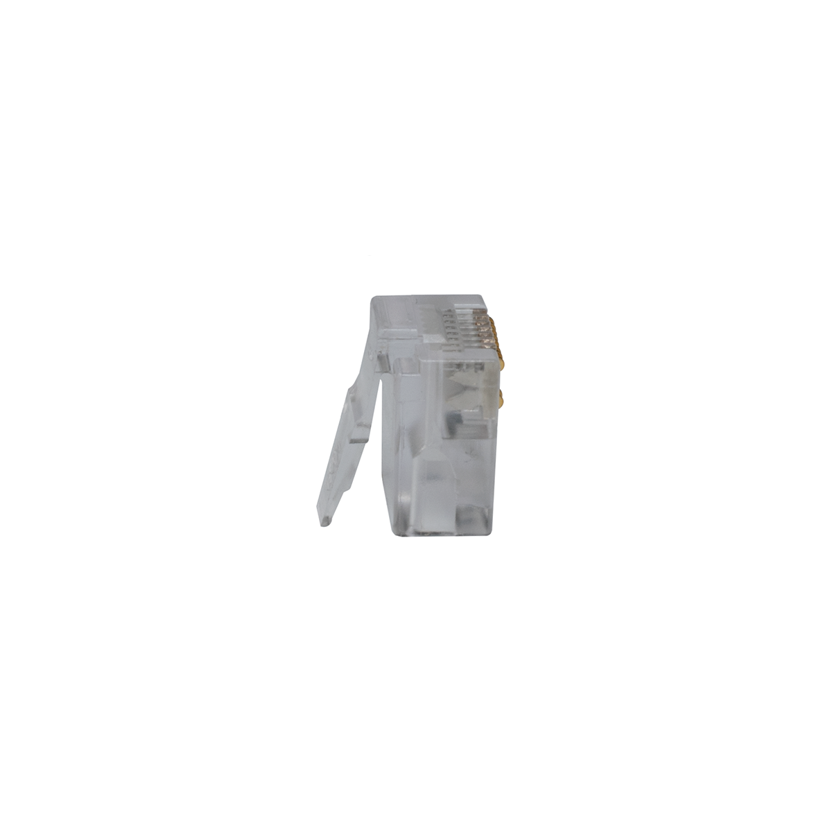 Short Body RJ45 8P8C Plug (Side View) Short Body RJ45 8P8C Plug (Side View)