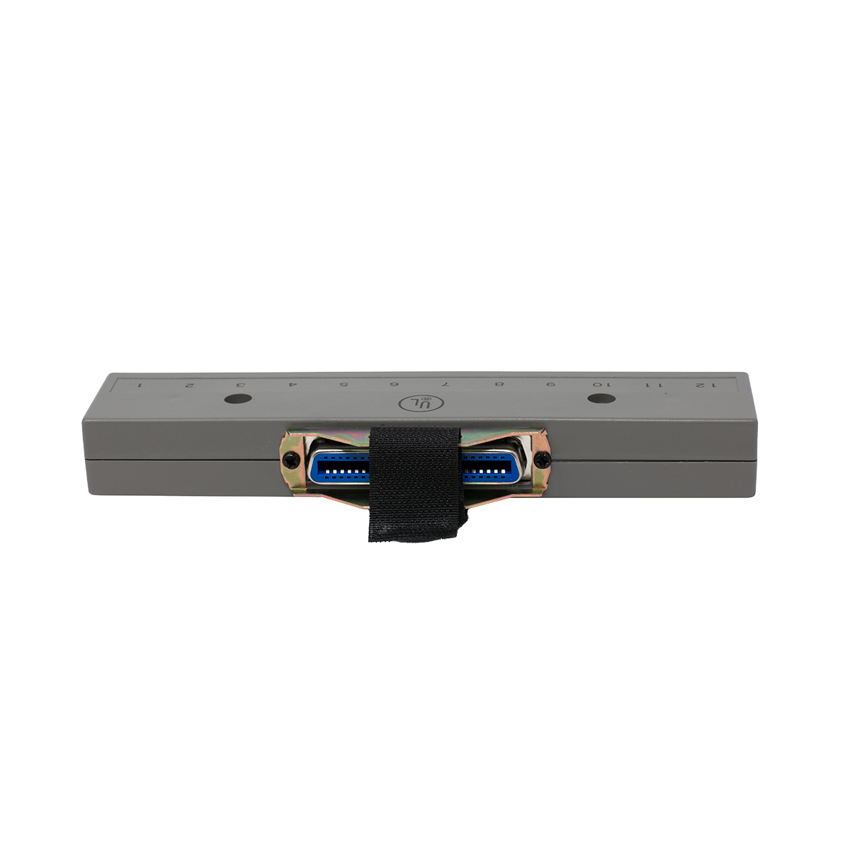 12 Port 2 Pair Harmonica with Female Amp Connector (Back View) 12 Port 2 Pair Harmonica with Female Amp Connector (Back View)