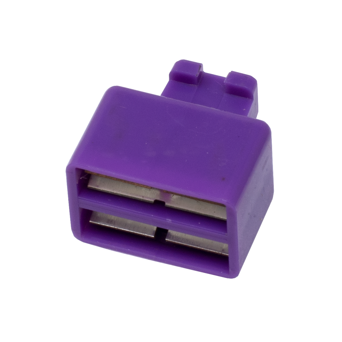 1 Pair Violet 66 Block Bridging Clip (Top View)