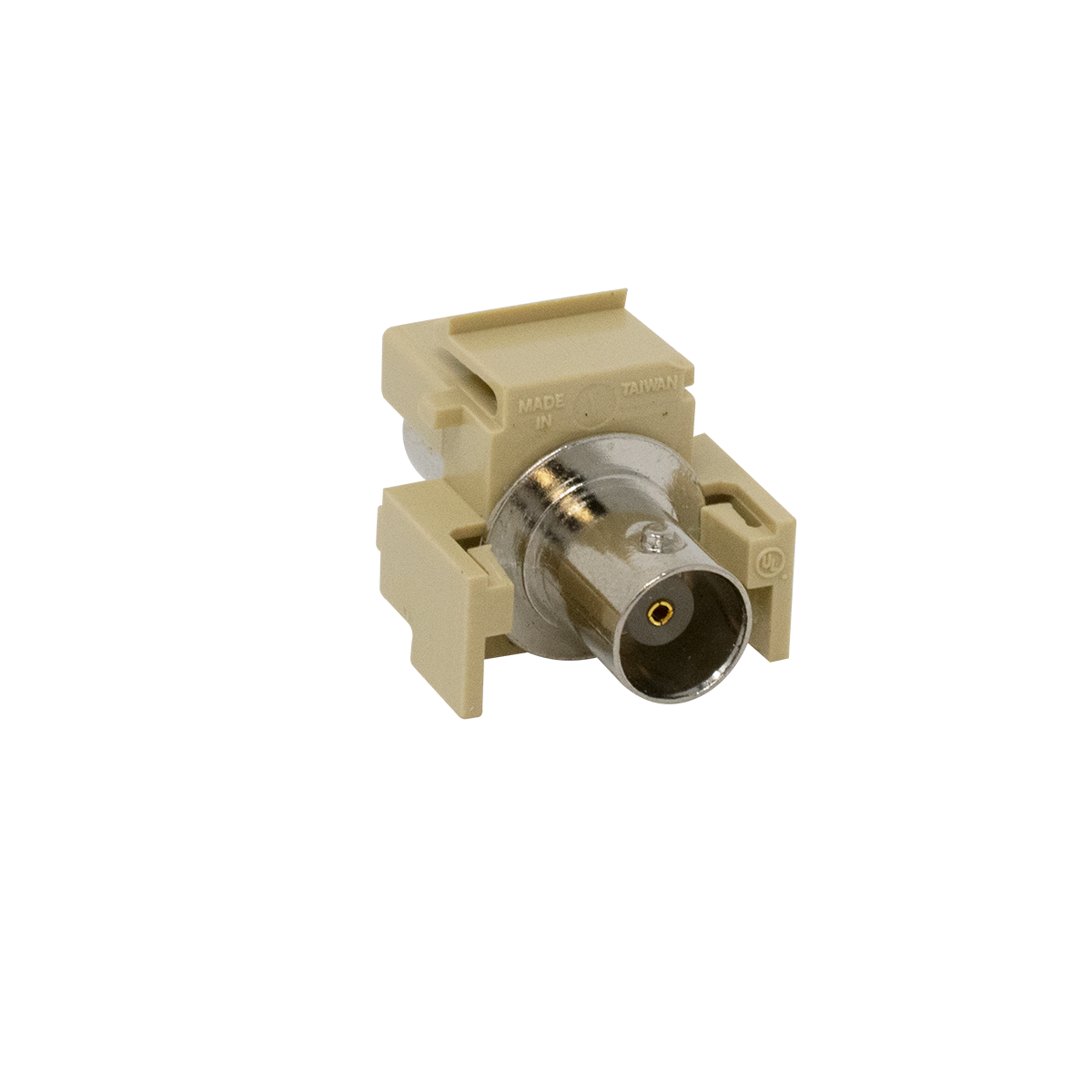 BNC CONN INSERT-IVORY BNC CONN INSERT-IVORY