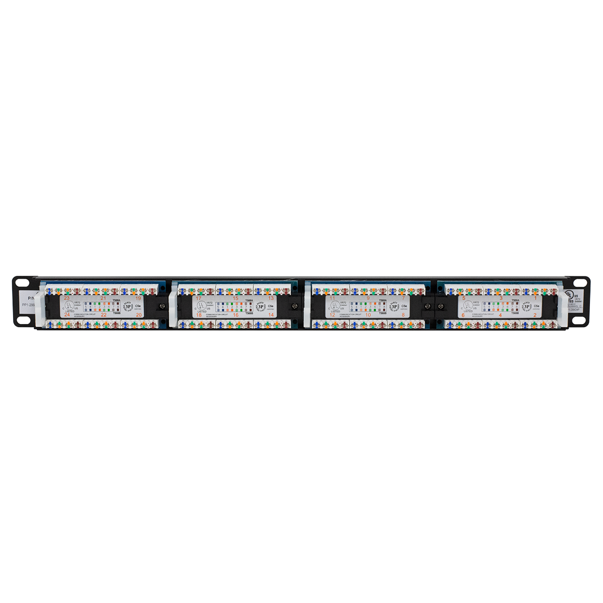 24 PORT CAT 5 PATCH PANEL 24 PORT CAT 5 PATCH PANEL