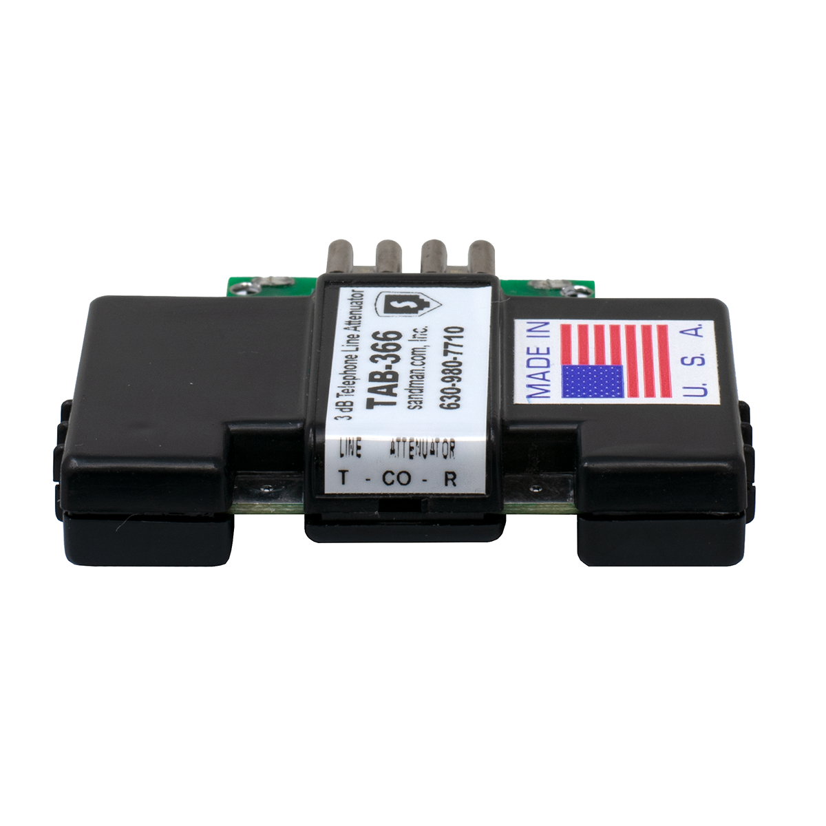 3dB 66 Block Attenuator (Front View) 3dB 66 Block Attenuator (Front View)